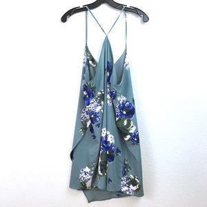 NEW Intimately FP Floral Slip Mini Dress Large